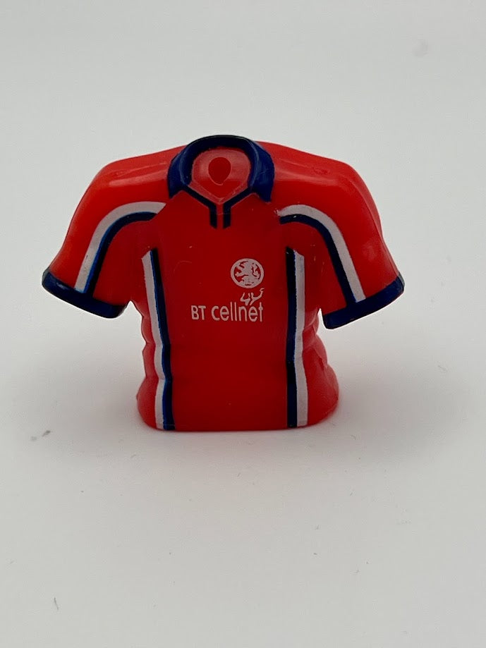 Sugar Puffs 1990's Middlesbrough - Miniature Shirt Pencil Topper - Christian Ziege