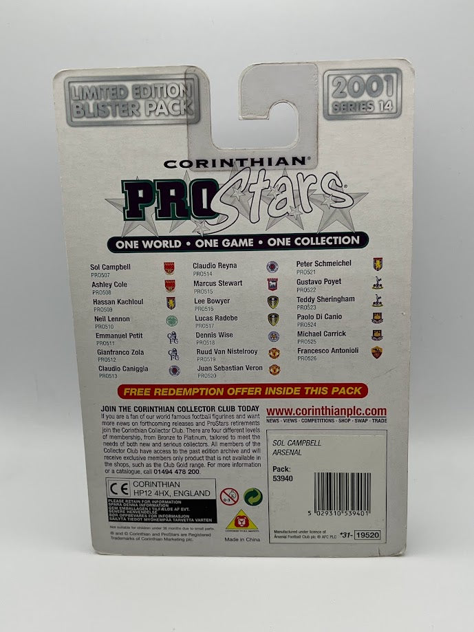 Sol Campbell - Corinthian ProStars Series 14 - Arsenal - PRO507
