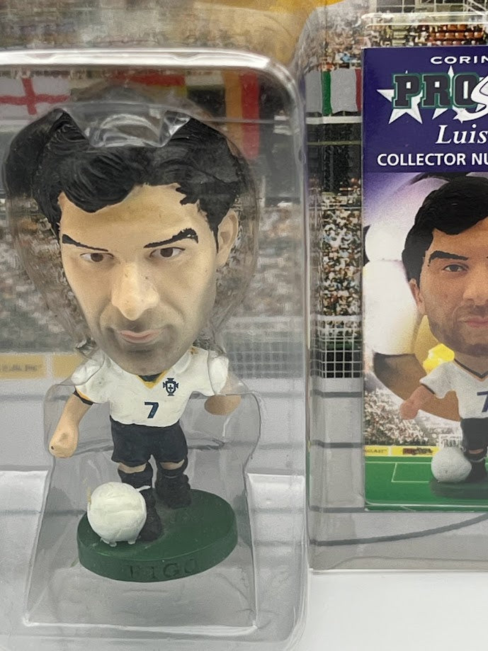 Luis Figo - Corinthian Football Figure - Portugal Away - PRO146 - Christmas 2000 Special Edition