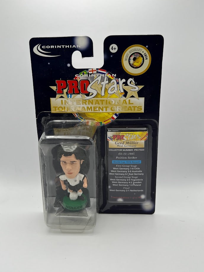 Gerd Muller - Corinthian Football Figure - West Germany - ProStars International Tournament Greats - PRO1023 - Collectible