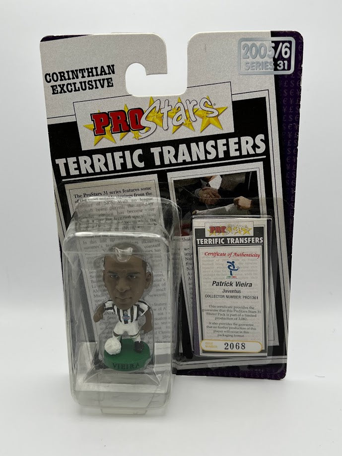 Patrick Viera - Corinthian Prostars - Juventus - PRO1361 - Terrific Transfers Series 31