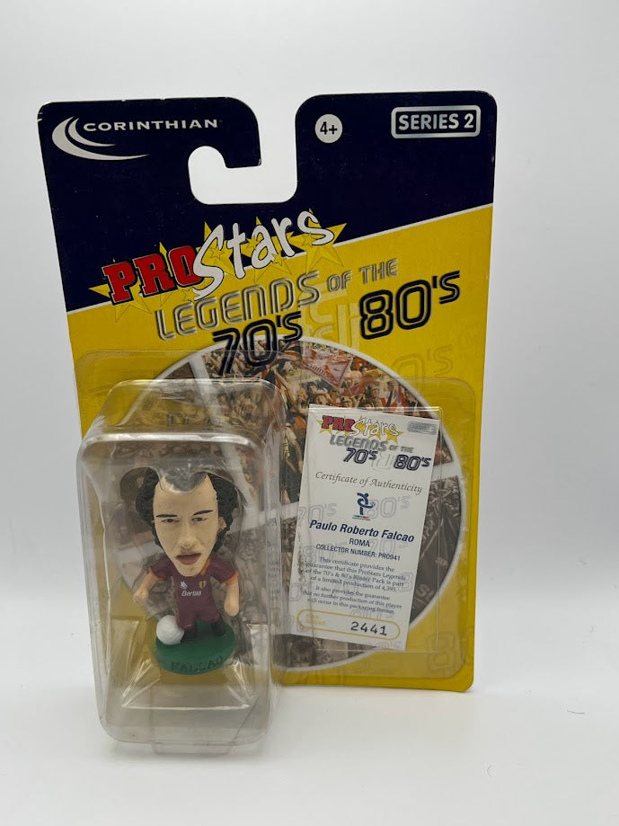 Paulo Roberto Falcao - Corinthian Football Figure - Roma - PRO941 - 70s & 80s Legends Series 2- Collectible