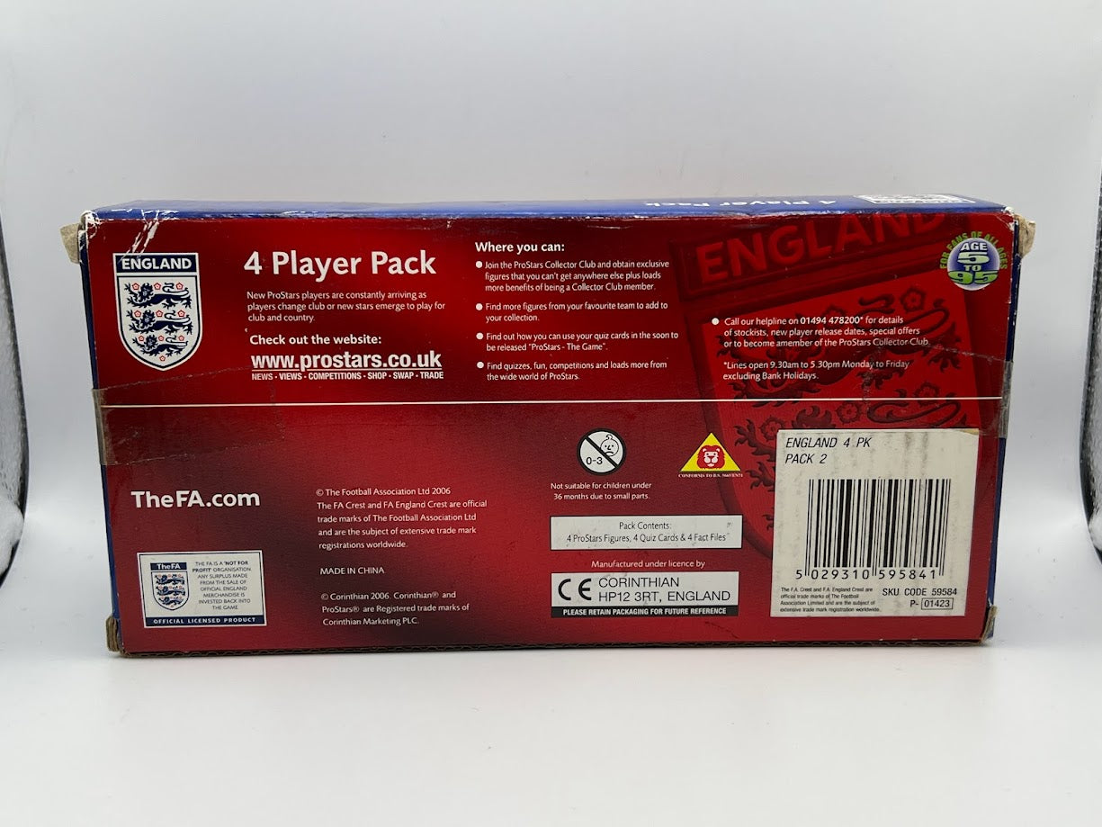 England 4 Player Multi Pack - Pack 2 - Corinthian ProStars Football Figures