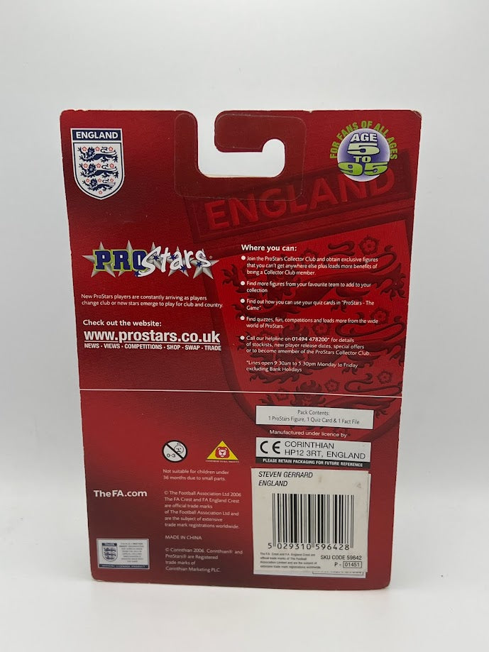 Steven Gerrard - Corinthian ProStars Football Figure - England - PR116 - Collectible - Quiz Game