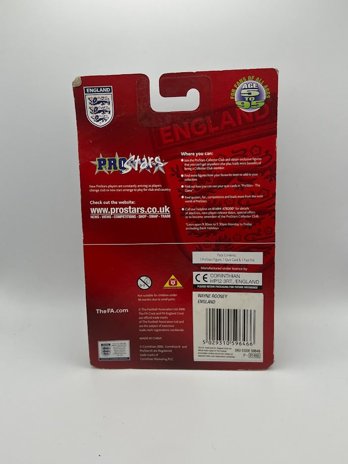 Wayne Rooney - Corinthian ProStars Football Figure - England - PR120 - Collectible - Quiz Game