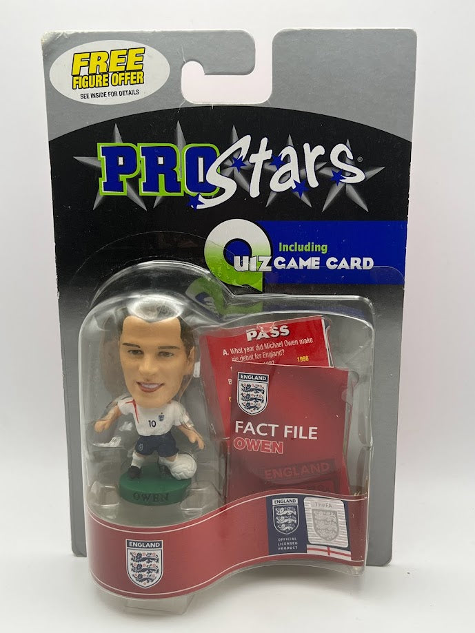 Michael Owen - Corinthian ProStars Football Figure - England - PR113 - Collectible - Quiz Game