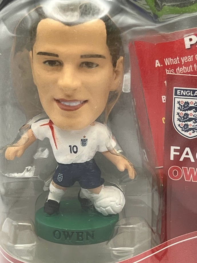 Michael Owen - Corinthian ProStars Football Figure - England - PR113 - Collectible - Quiz Game