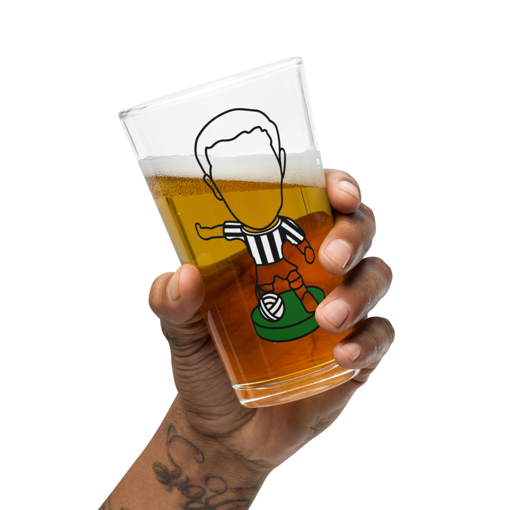 Shaker Pint Glass - Tyneside Stripes