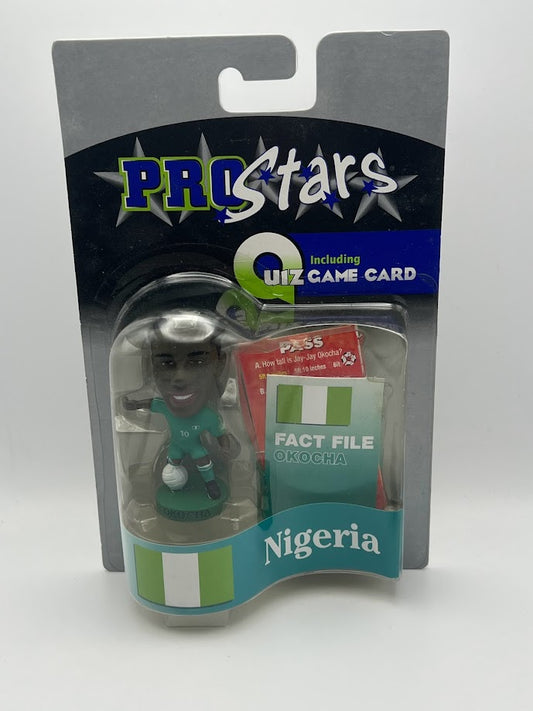 Jay Jay Okocha Corinthian ProStars Football Figure - Nigeria - PR062 - Collectible - Quiz Game