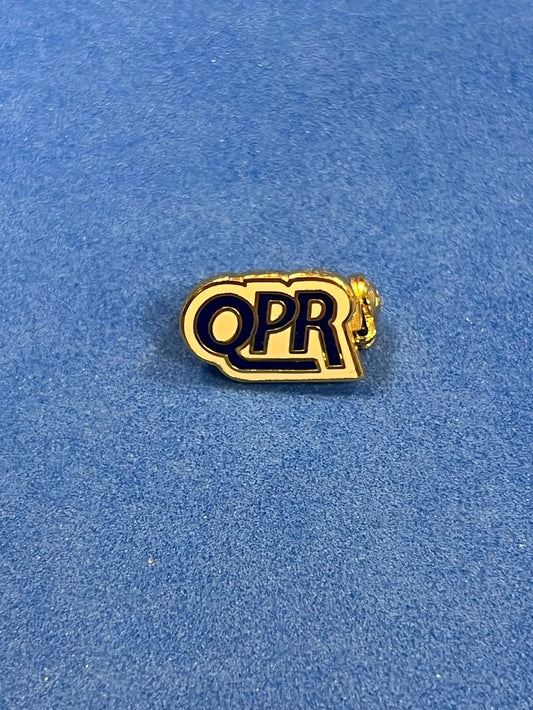 QPR / Queens Park Rangers Letters - Pin Badge