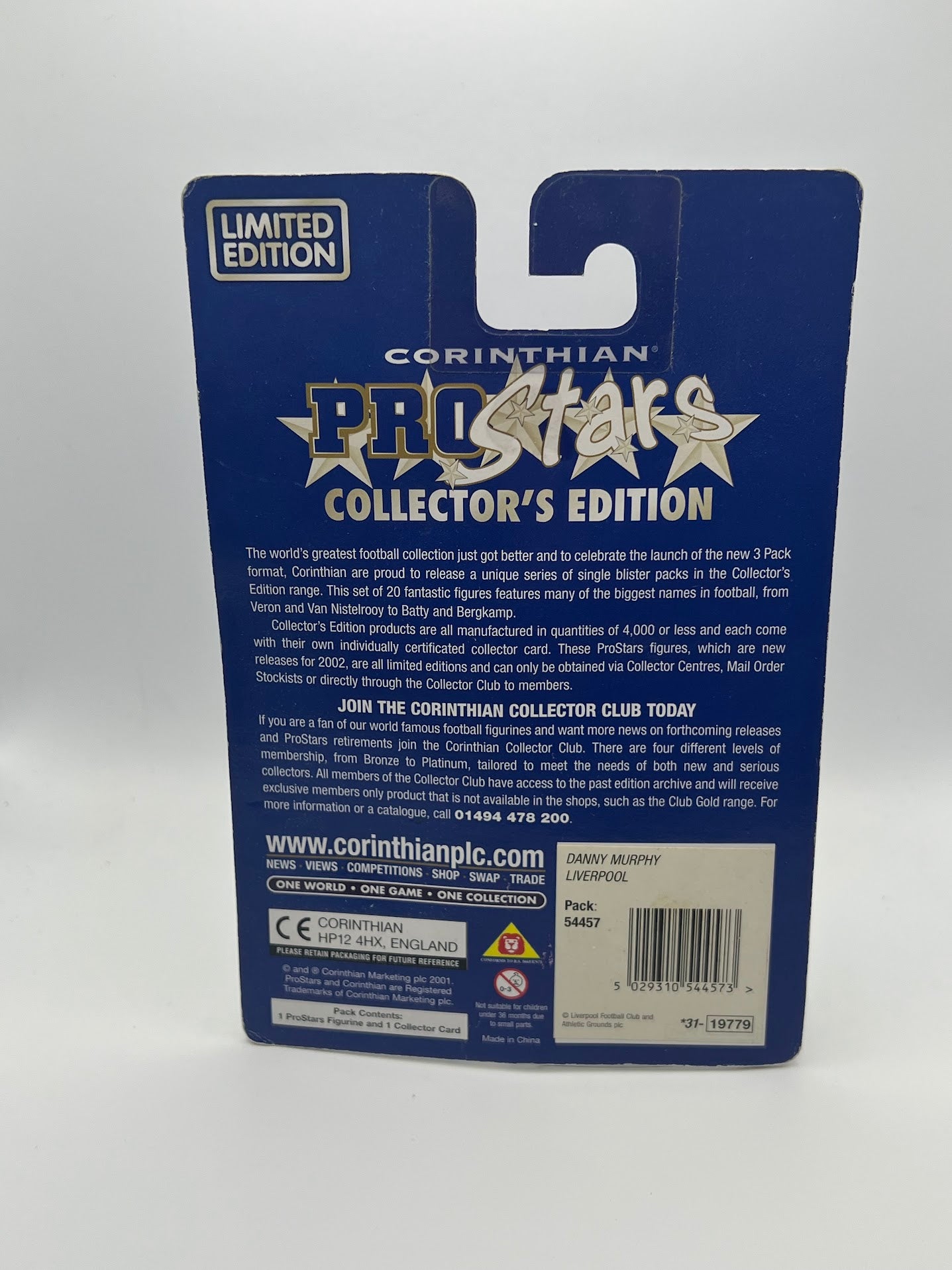 Danny Murphy - Corinthian ProStars Collector's Edition - Limited Edition - Liverpool - PRO535
