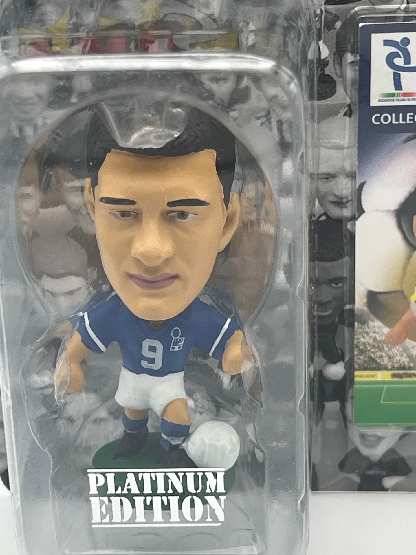 Christian Vieri - Corinthian ProStars Football Figure - Italy - PRO059 - Platinum Edition