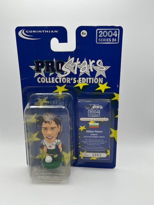 Stilian Petrov - Corinthian ProStars Collector's Edition Series 24 - Bulgaria - PRO976