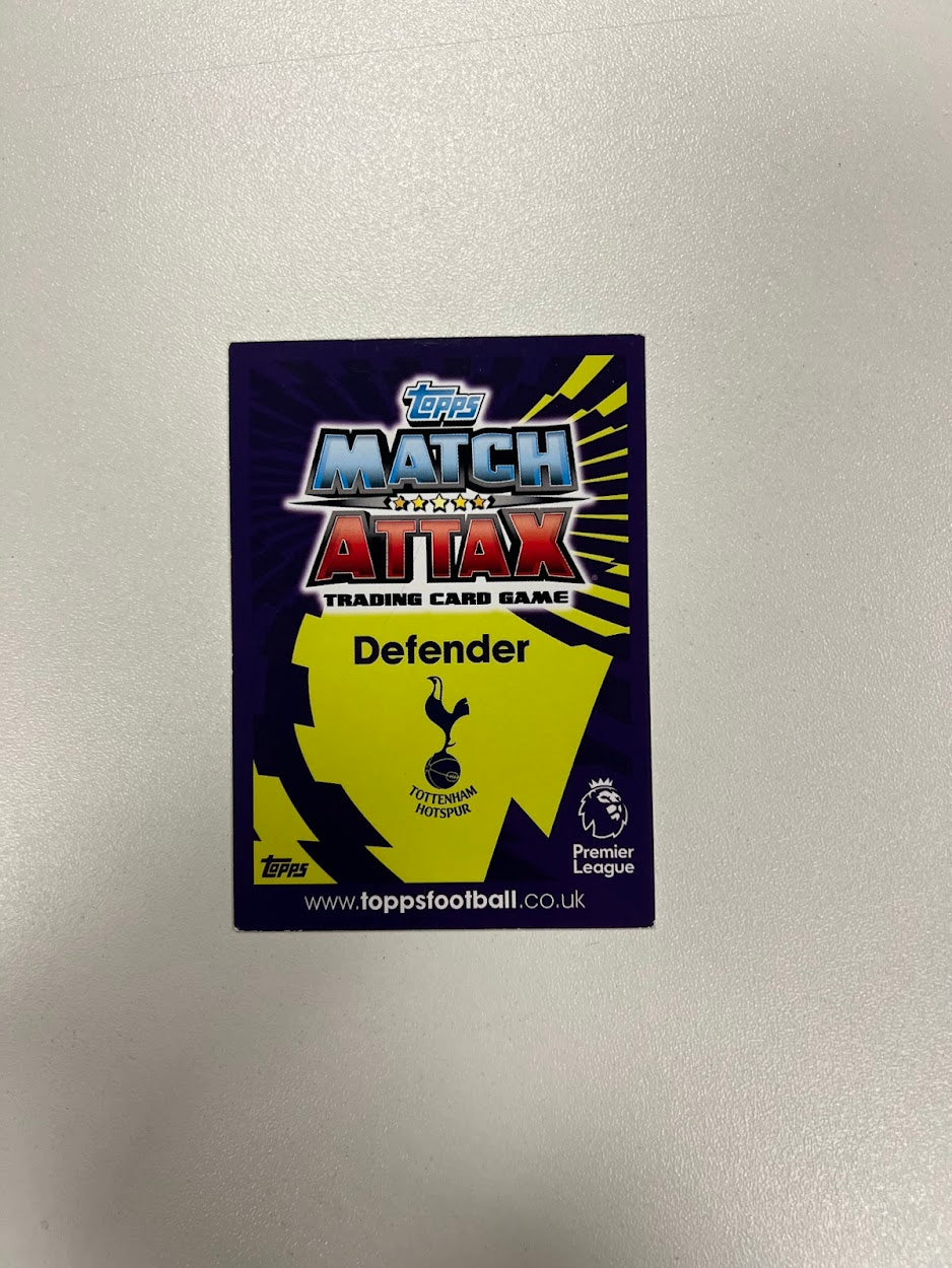7x Tottenham Hotspur - Topps Match Attax Football Cards