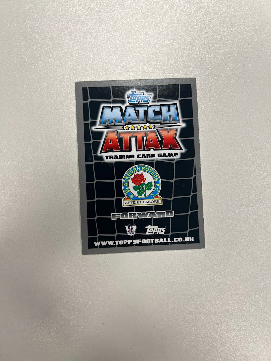12x Blackburn Rovers - Topps Match Attax Football Cards