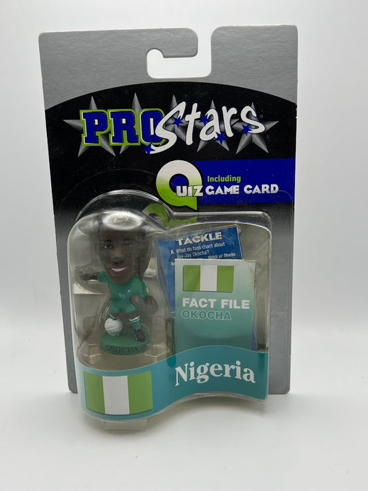 Jay Jay Okocha Corinthian ProStars Football Figure - Nigeria - PR062 - Collectible - Quiz Game