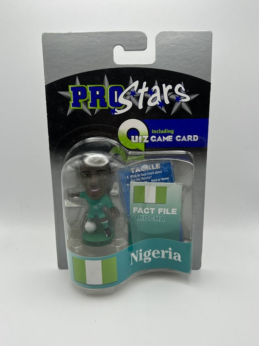 Jay Jay Okocha Corinthian ProStars Football Figure - Nigeria - PR062 - Collectible - Quiz Game