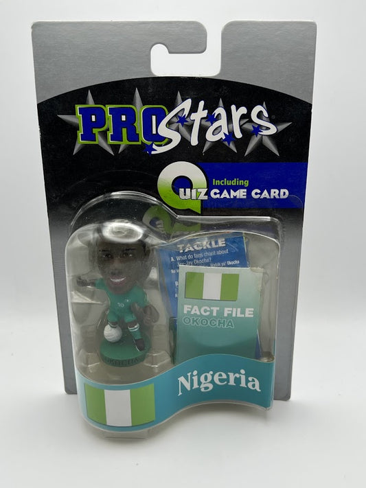 Jay Jay Okocha Corinthian ProStars Football Figure - Nigeria - PR062 - Collectible - Quiz Game