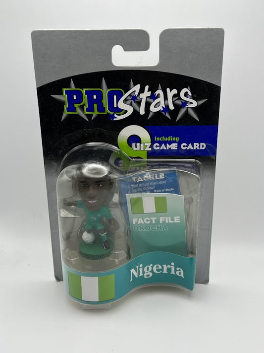 Jay Jay Okocha Corinthian ProStars Football Figure - Nigeria - PR062 - Collectible - Quiz Game