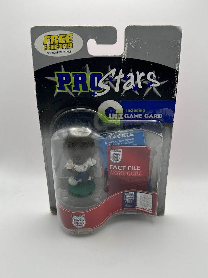 Sol Campbell - Corinthian ProStars Football Figure - England - PR115 - Collectible - Quiz Game
