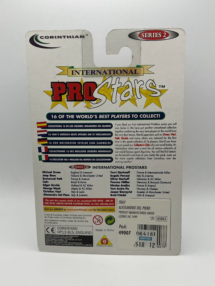 Alessandro Del Piero - Italy - Corinthian International ProStars Series 2 - PRO028
