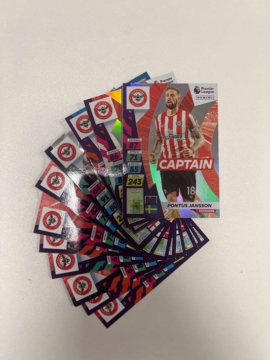 Brentford - Panini Adrenalyn XL Premier League Plus Cards 21/22