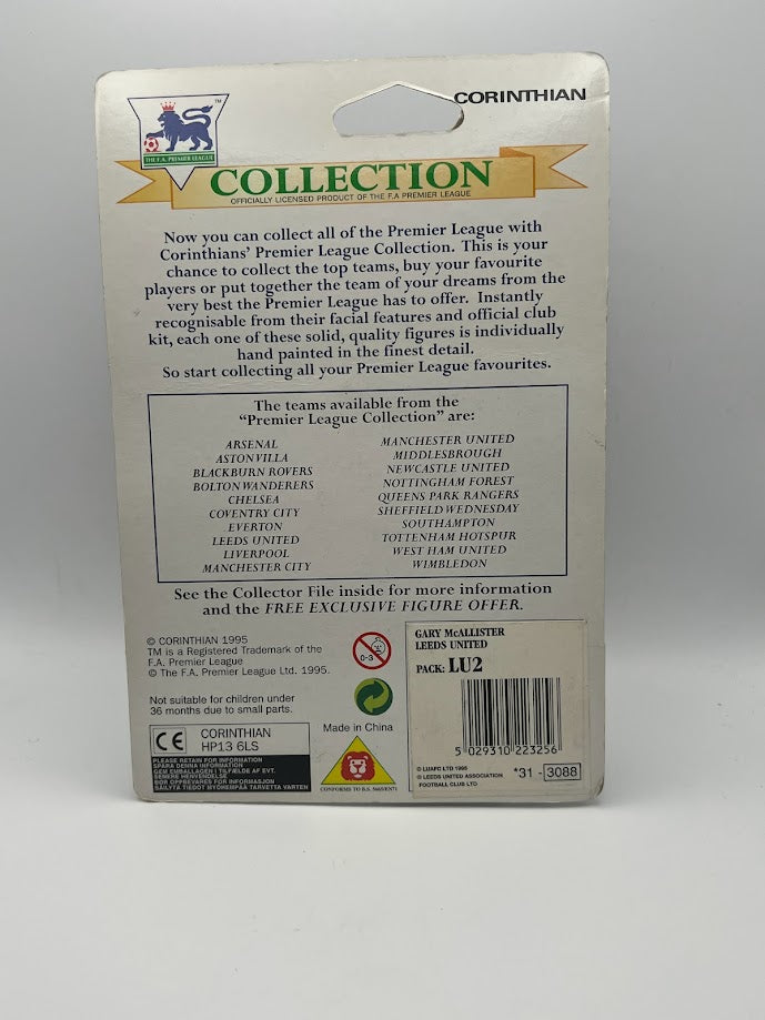 Gary McAllister Corinthian Football Figure - Leeds United - PL25 - Collectible