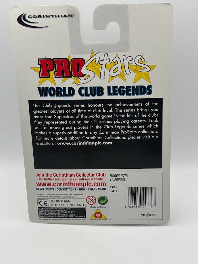 Roger Hunt - Corinthian Football Figure - Liverpool - ProStars World Club Legends - PRO452 - Collectible