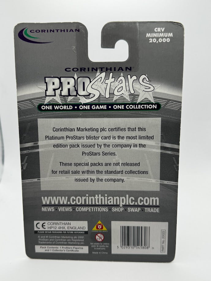 Graeme Souness - Corinthian Football Figure - Platinum Edition - Rangers HOME - PP842 / PRO842