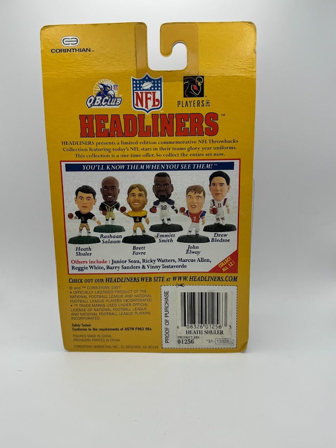 Heath Shuler - NFL Throwbacks Corinthian Headliners - New Orleans Saints - TB004