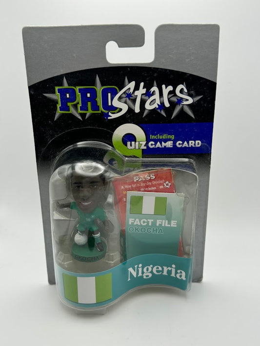 Jay Jay Okocha Corinthian ProStars Football Figure - Nigeria - PR062 - Collectible - Quiz Game