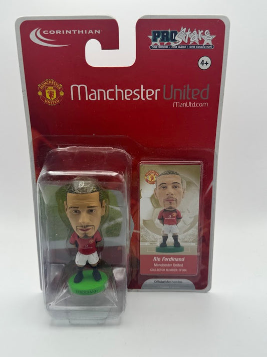 Rio Ferdinand - ProStars Corinthian Football Figure - Manchester United - FF004