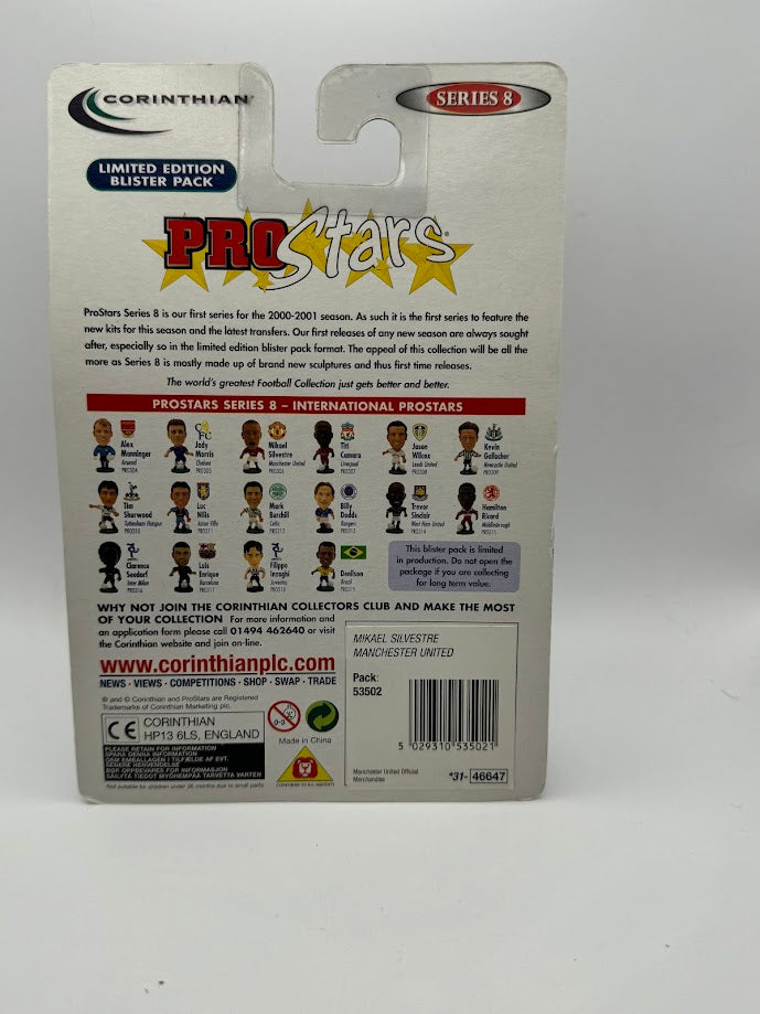 Mikael Silvestre - Corinthian ProStars Series 8 - Manchester United - PRO306