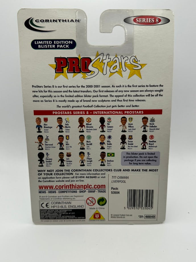 Titi Camara - Corinthian ProStars Series 8 - Liverpool - PRO307