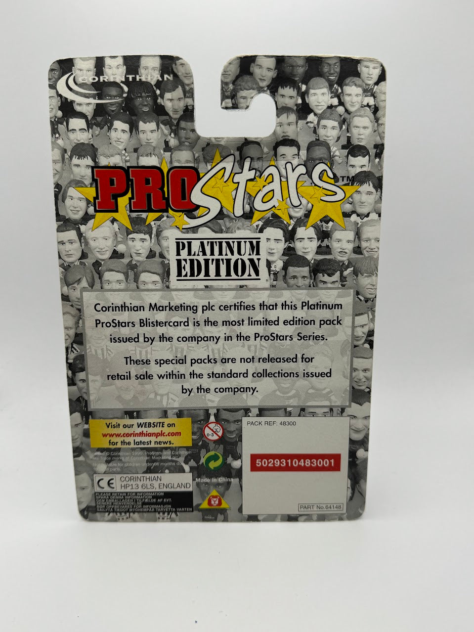 Robbie Keane - Corinthian ProStars Series 10 - Inter Milan - PRO395 - Platinum