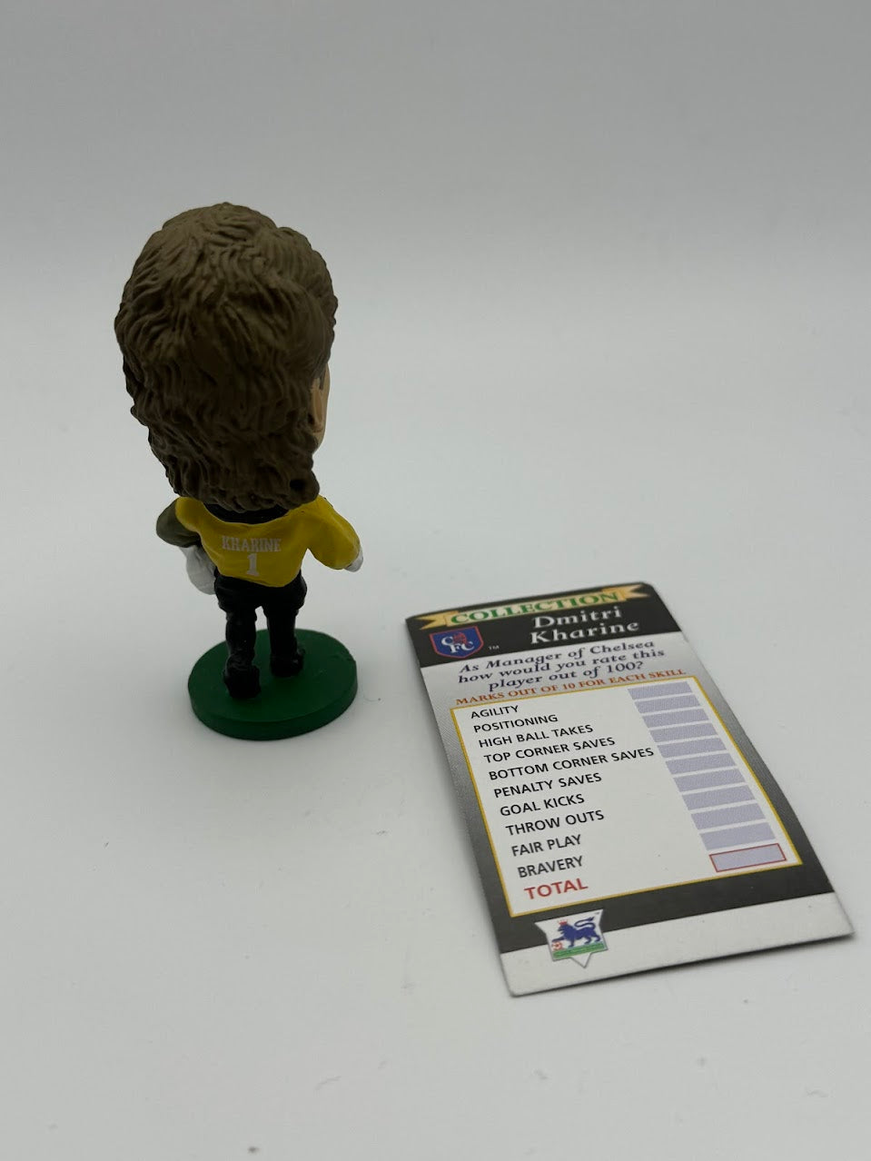 Dmitri Kharine - Chelsea Corinthian Headliner Figure - Loose + Card - PL29