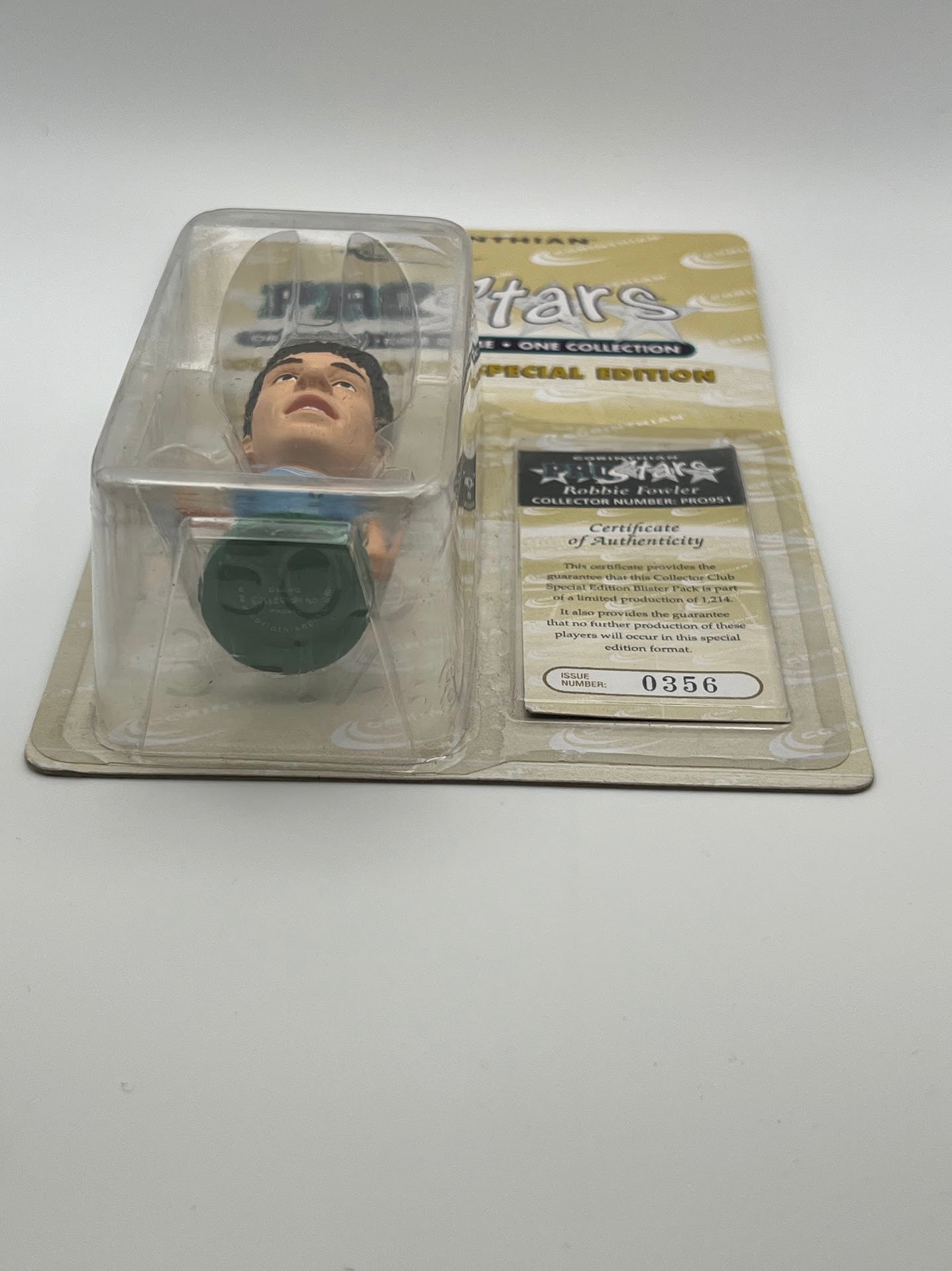 ROBBIE FOWLER Corinthian Football Figure - MANCHESTER CITY - PRO951 - ProStars