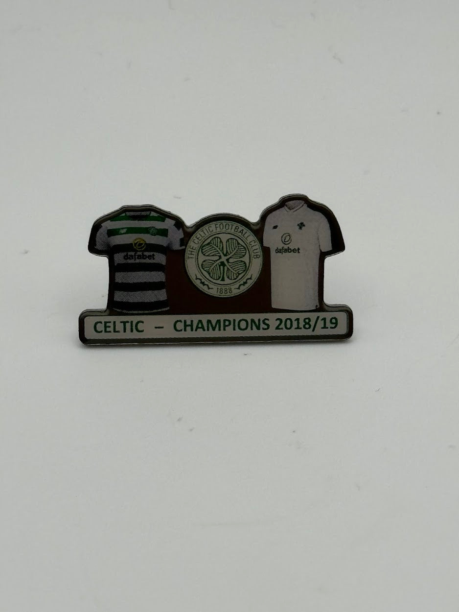 Celtic Champions - 2018/19 Pin Badge