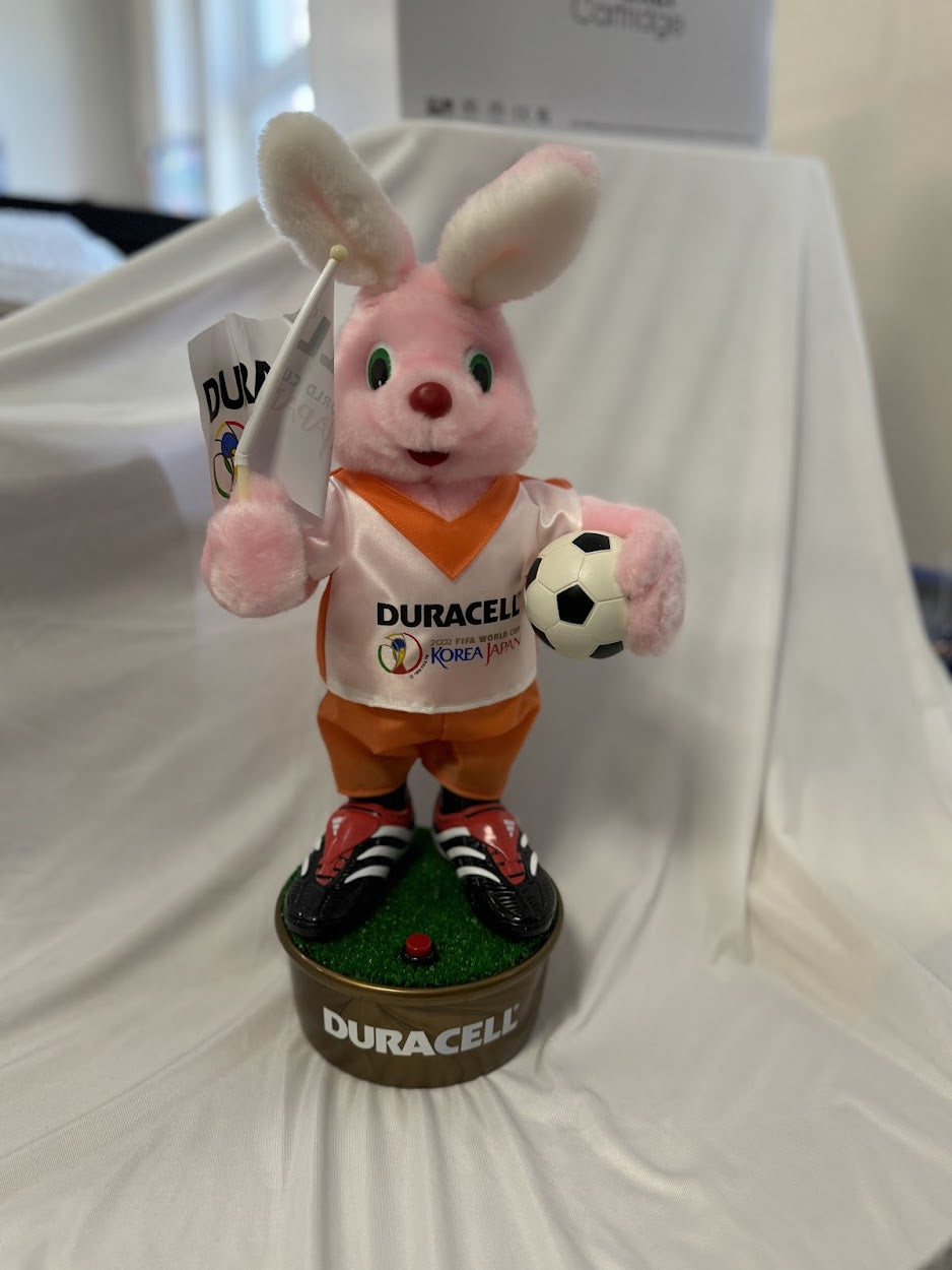 Duracell Football Bunny - World Cup 2002 Memorabilia - Korea Japan
