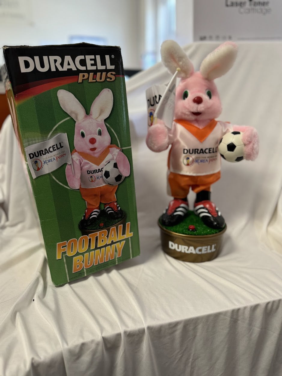Duracell Football Bunny - World Cup 2002 Memorabilia - Korea Japan