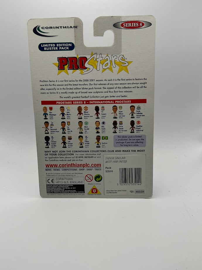 Trevor Sinclair - Corinthian ProStars Series 8 - West Ham United PRO314
