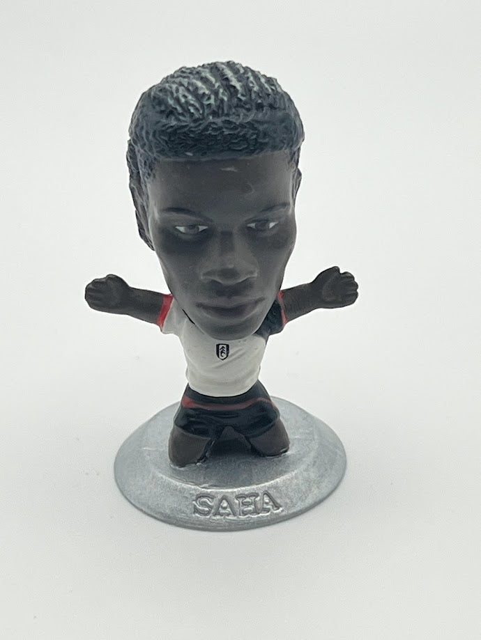 Louis Saha - Loose Fulham Corinthian Figure - MicroStars - Silver Base MC1655