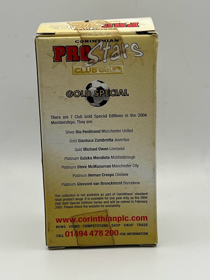 Gianluca Zambrotta Corinthian Football Figure - Juventus - ProStars Club Gold - CG240 - Collectible