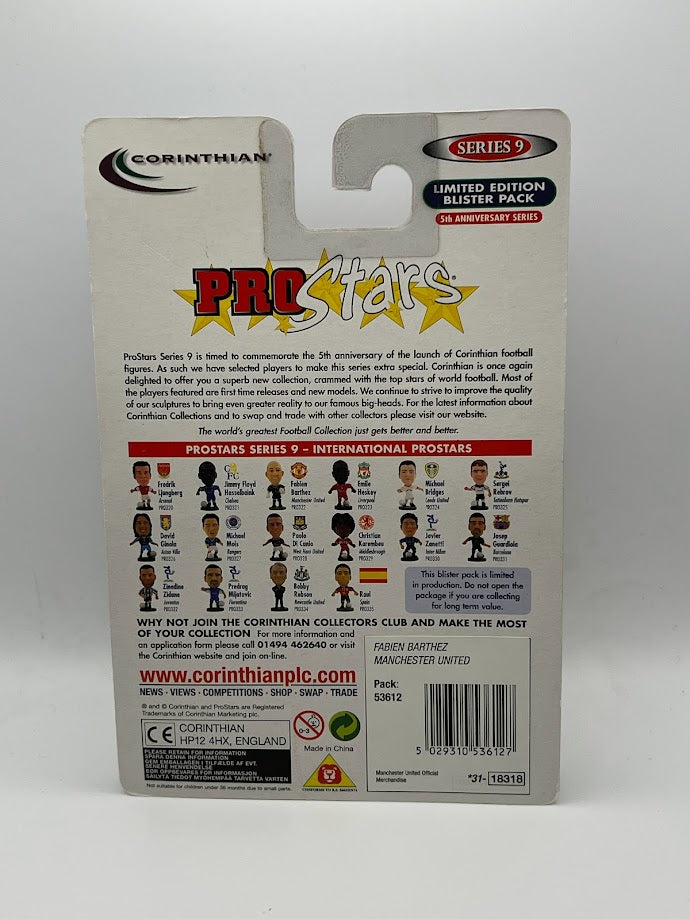 Fabien Barthez - Corinthian ProStars Series 9 - Manchester United - PRO322 - Unopened