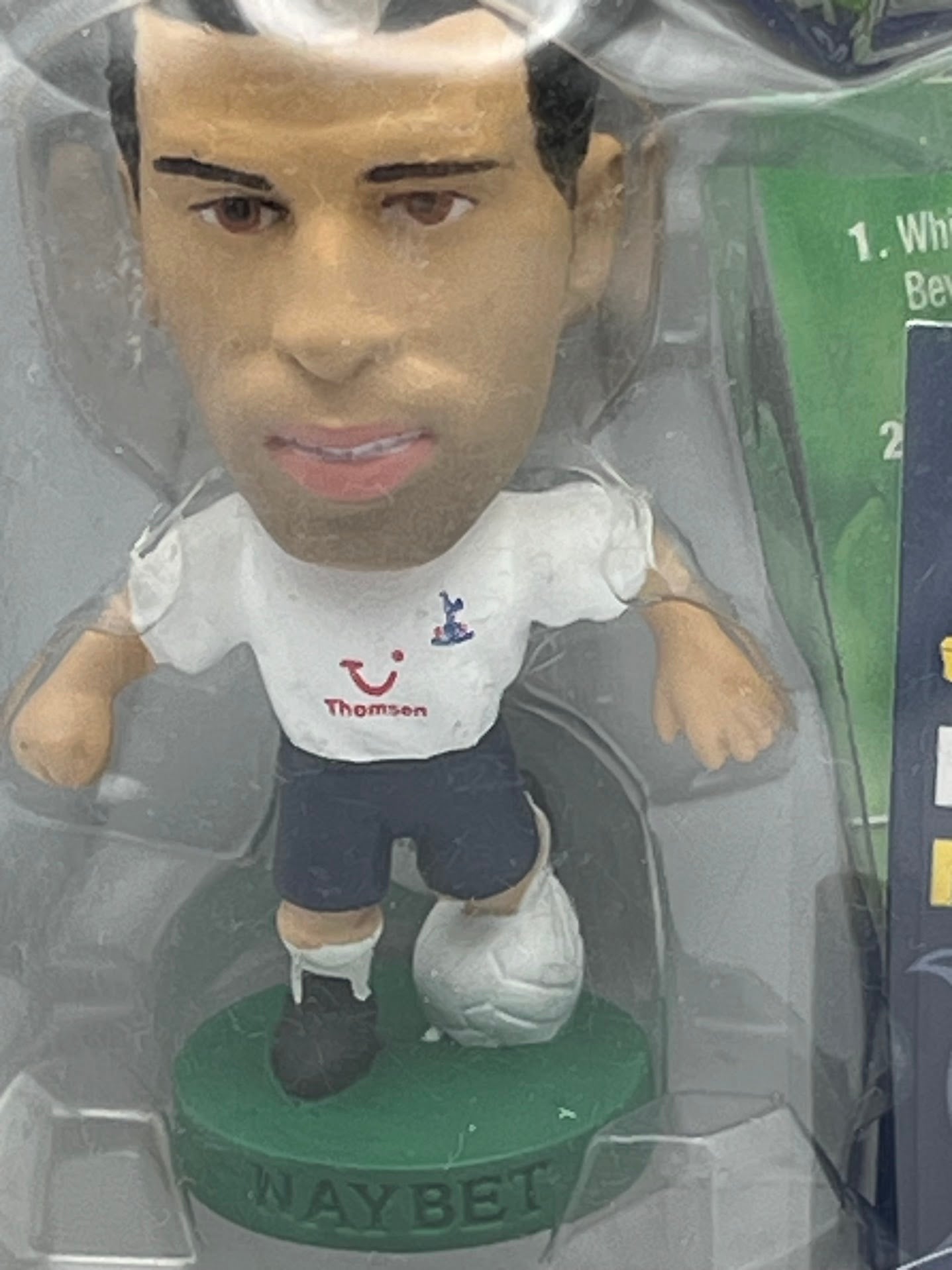 Noureddine Naybet - Corinthian ProStars Football Figure - Tottenham - PR052 - Collectible - Quiz Game