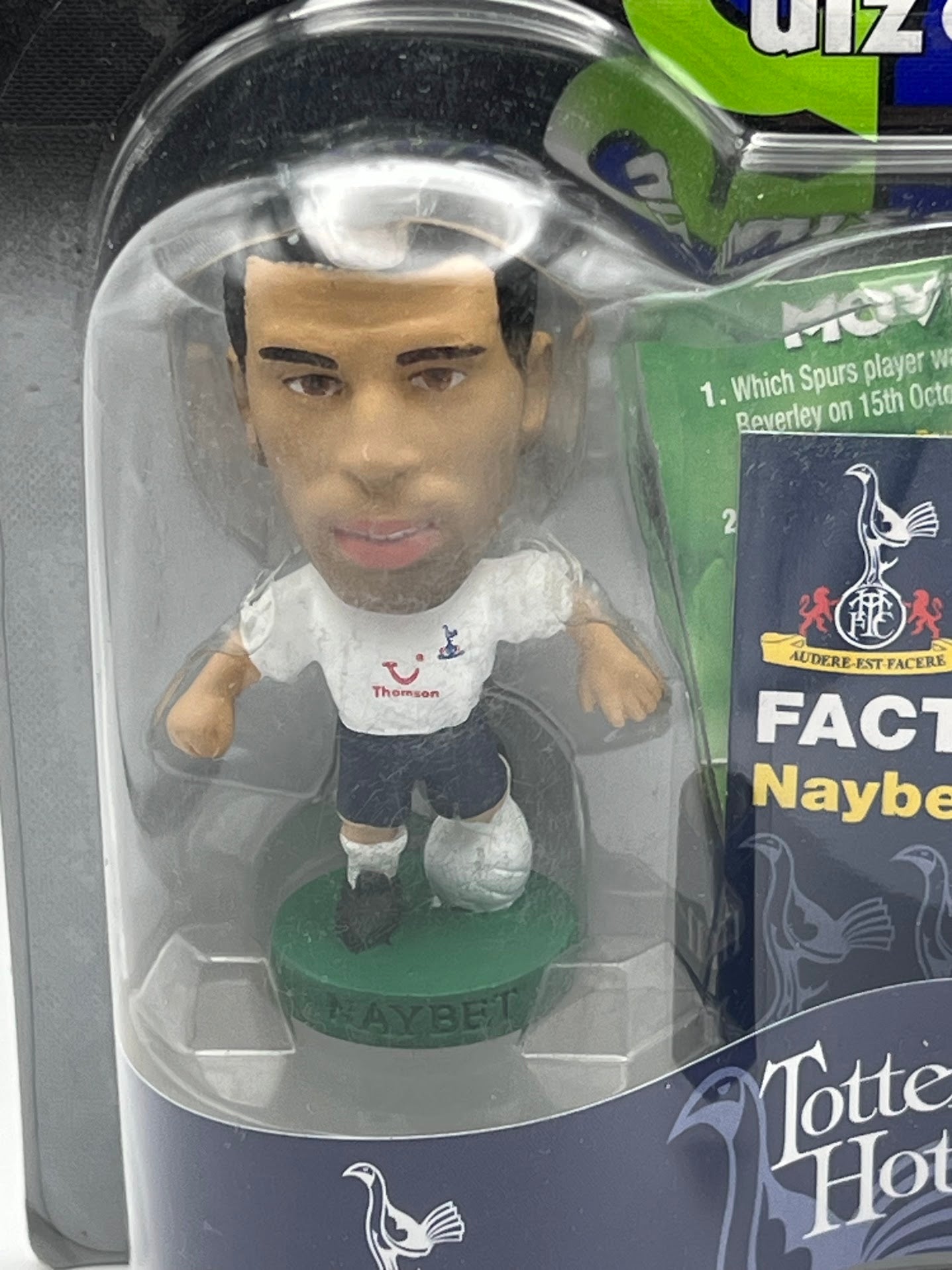 Noureddine Naybet - Corinthian ProStars Football Figure - Tottenham - PR052 - Collectible - Quiz Game