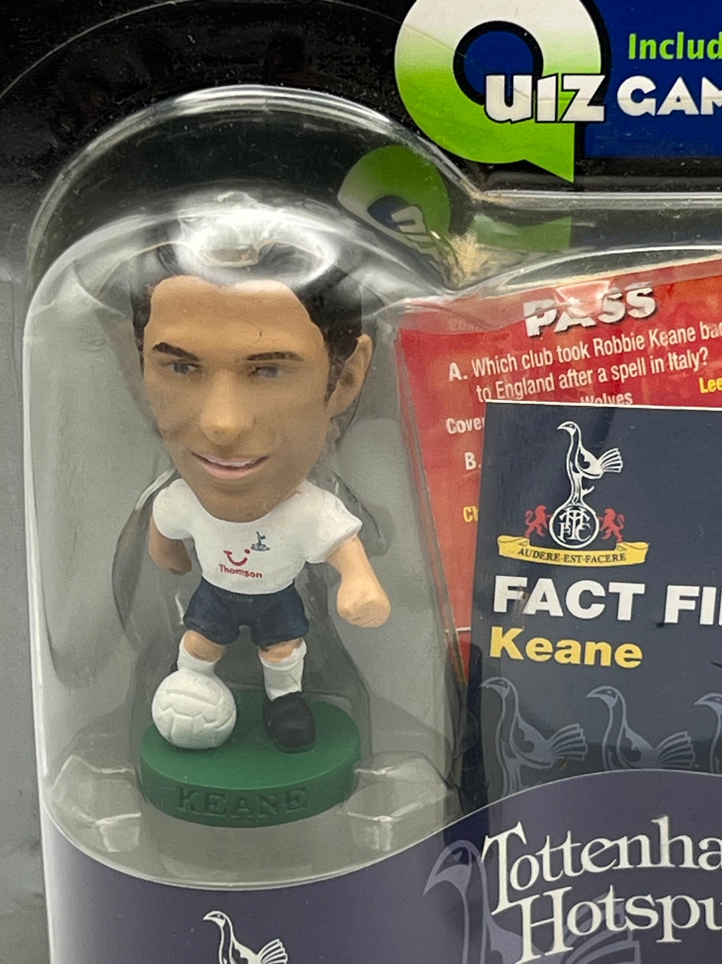 Robbie Keane - Corinthian ProStars Football Figure - Tottenham - PR012 - Collectible - Quiz Game