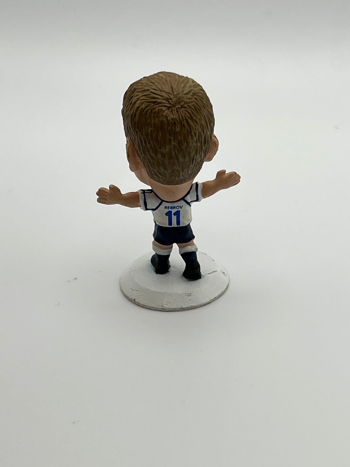 Sergei Rebrov - Loose Tottenham Corinthian Figure - MicroStars - White Base MC146