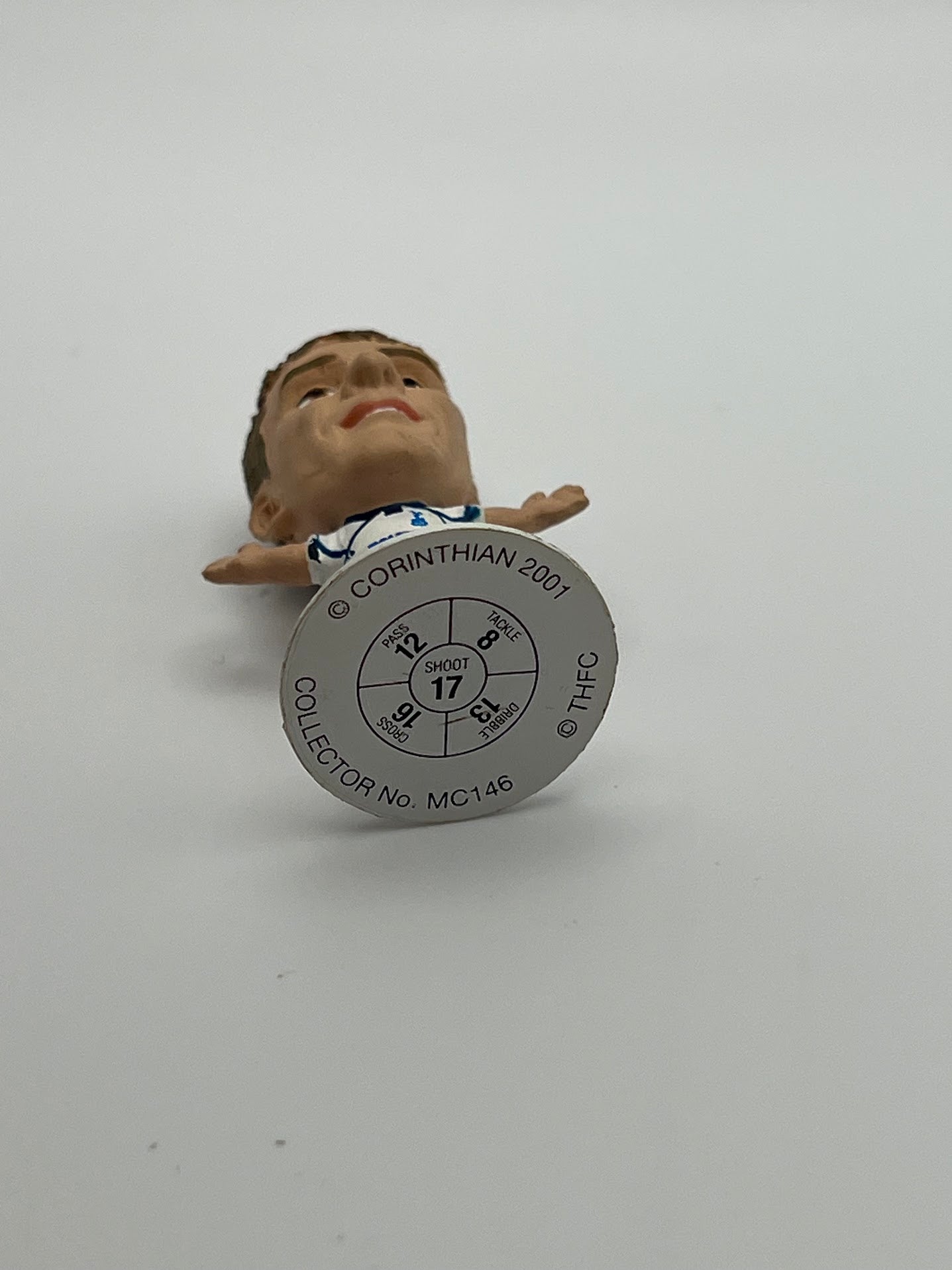 Sergei Rebrov - Loose Tottenham Corinthian Figure - MicroStars - White Base MC146