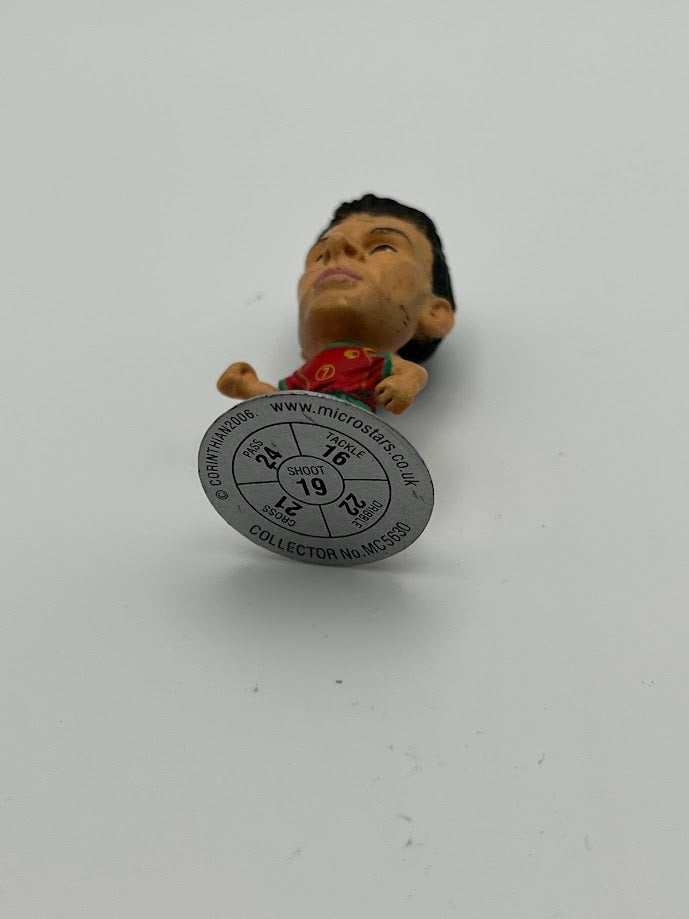 Luis Figo - Loose Portugal Corinthian Figure - MicroStars - Silver Base - MC5630